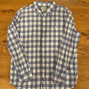 Men’s LLBean button down.  Large slightly fitted